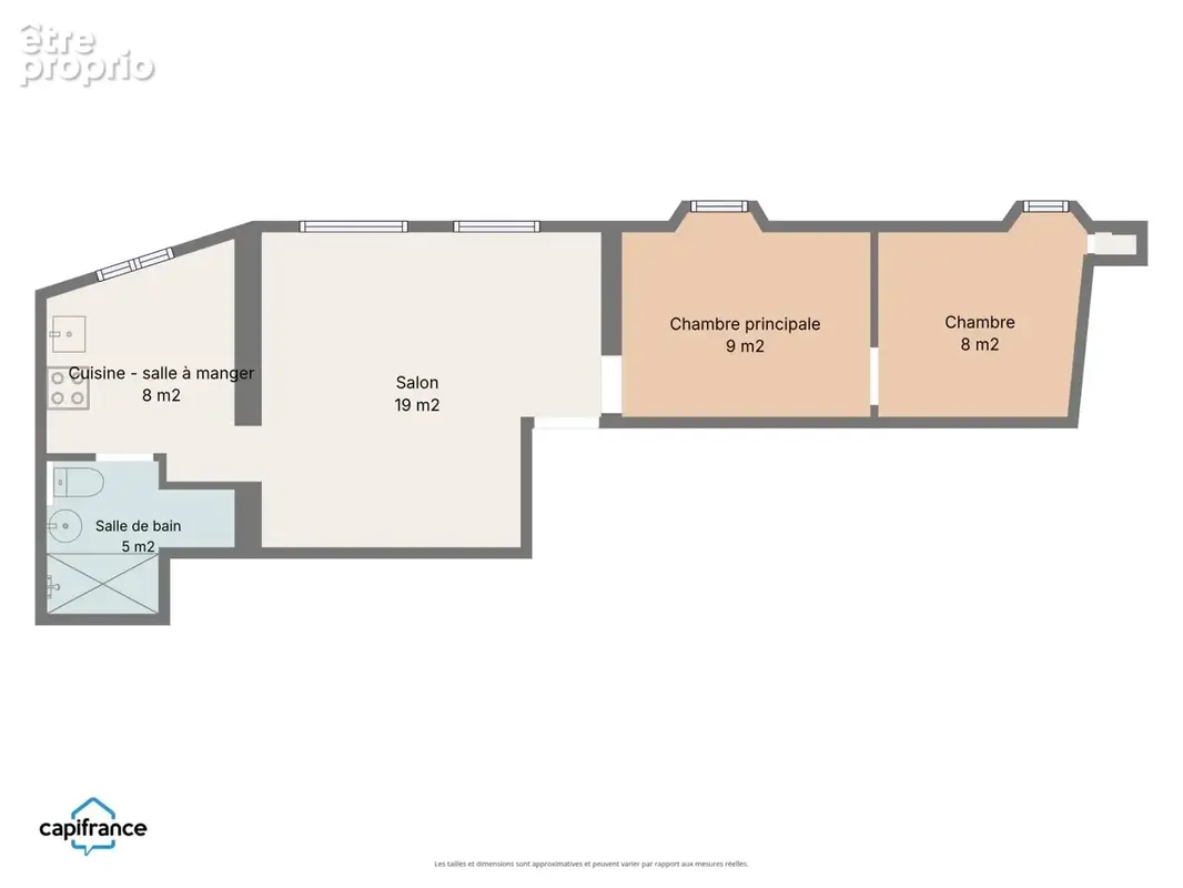 Appartement à vendre 2-3 pièces FEUCHEROLLES (78) - photo 2