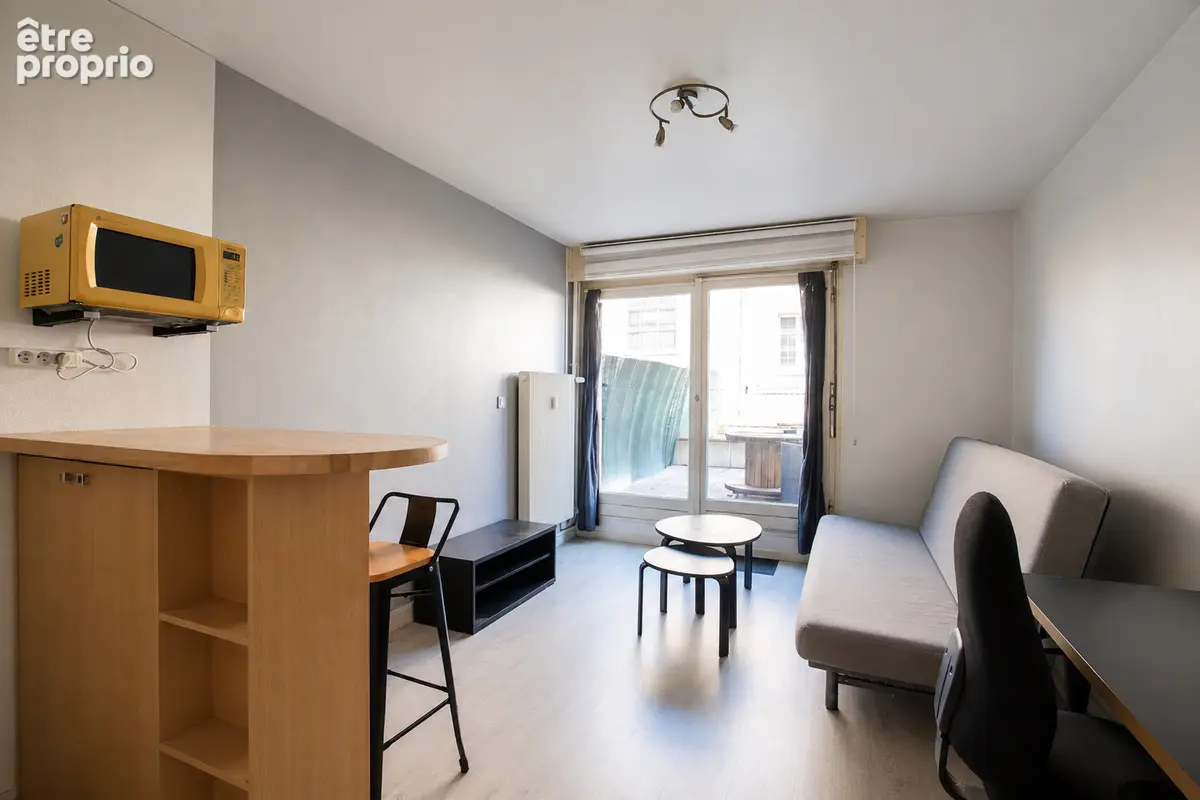 Appartement Nancy 1 pièce(s)  avec terrasse - photo 3