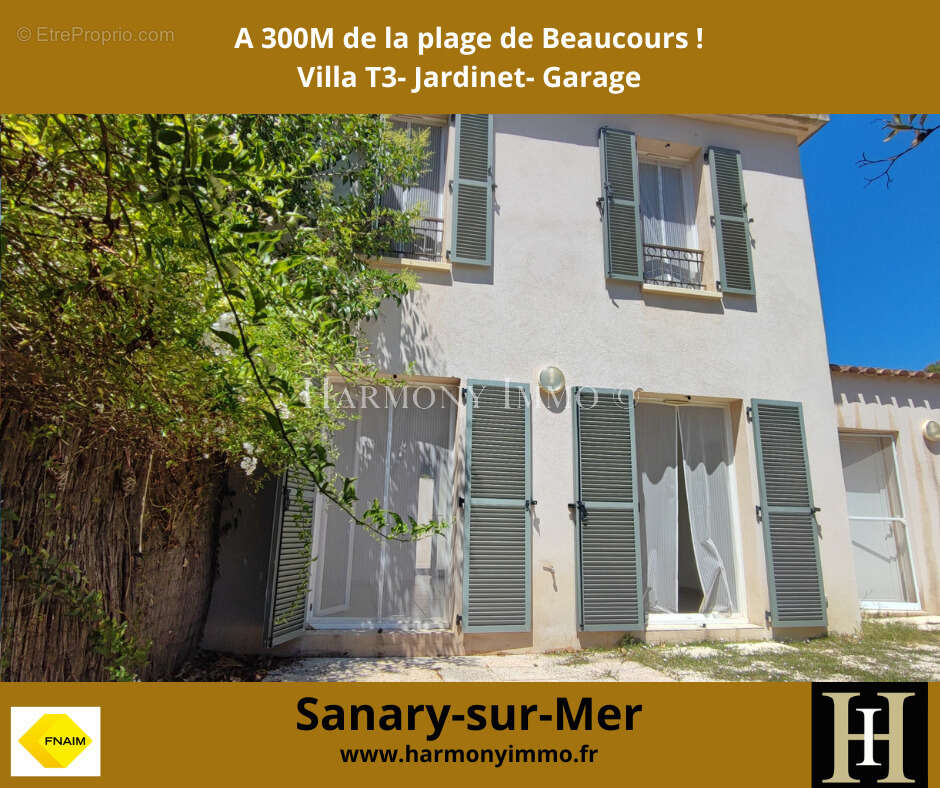 Maison à SANARY-SUR-MER