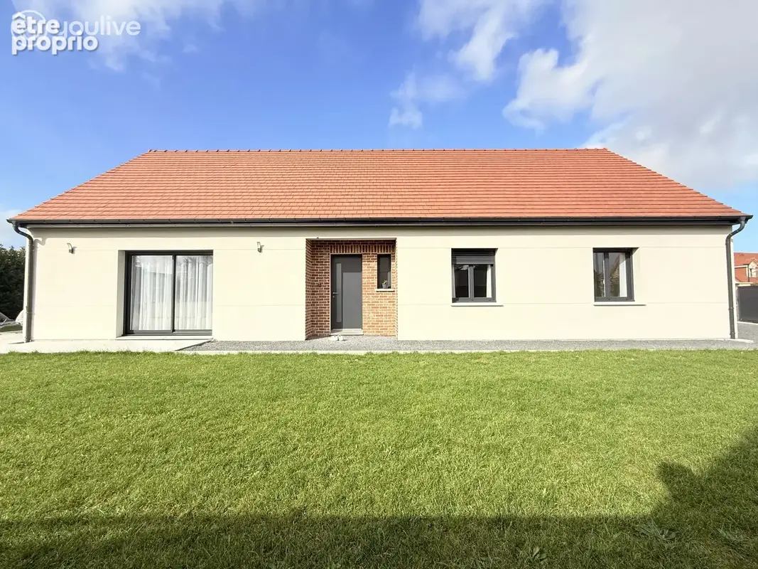 Tourville-sur-Arques – Plain-pied 2025, 3 chambres, séjour 47 m² sud-ouest, 709 m² - photo 1