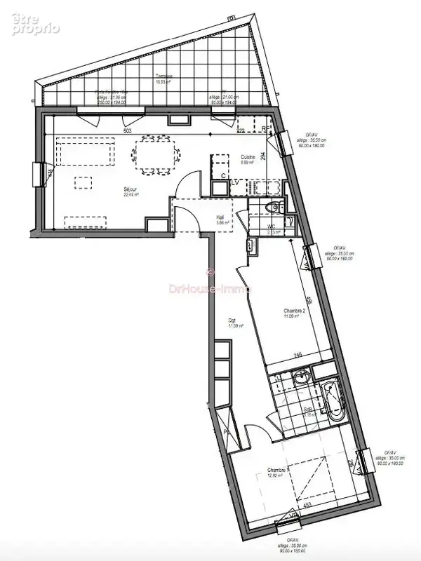 Appartement 3 pièces 76 m² à vendre à Haubourdin (59320) - photo 8