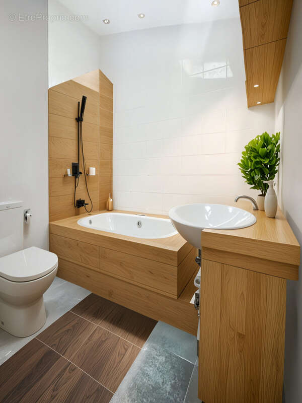 Cosy T2 au dernier étage d'un petit immeuble entretenu. - photo 3