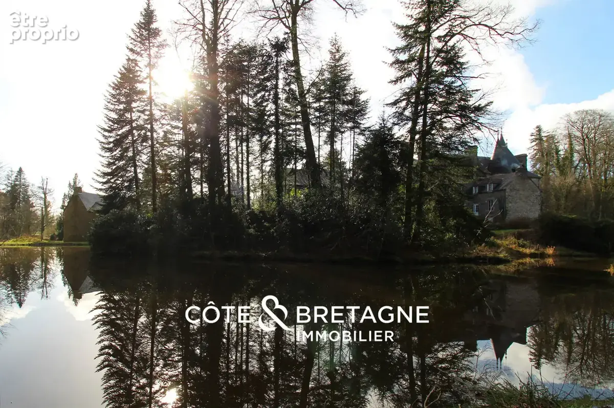 Côte & Bretagne Immobilier vous présente : Domaine historique de 25 ha avec château, moulin à eau, chapelle et - photo 4
