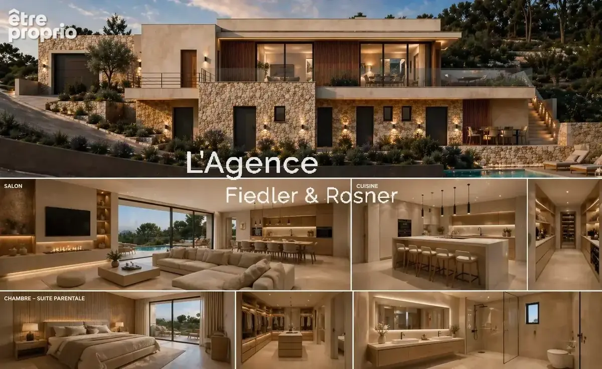 Ref 737 : terrain avec permis de construire – grimaud - photo 2