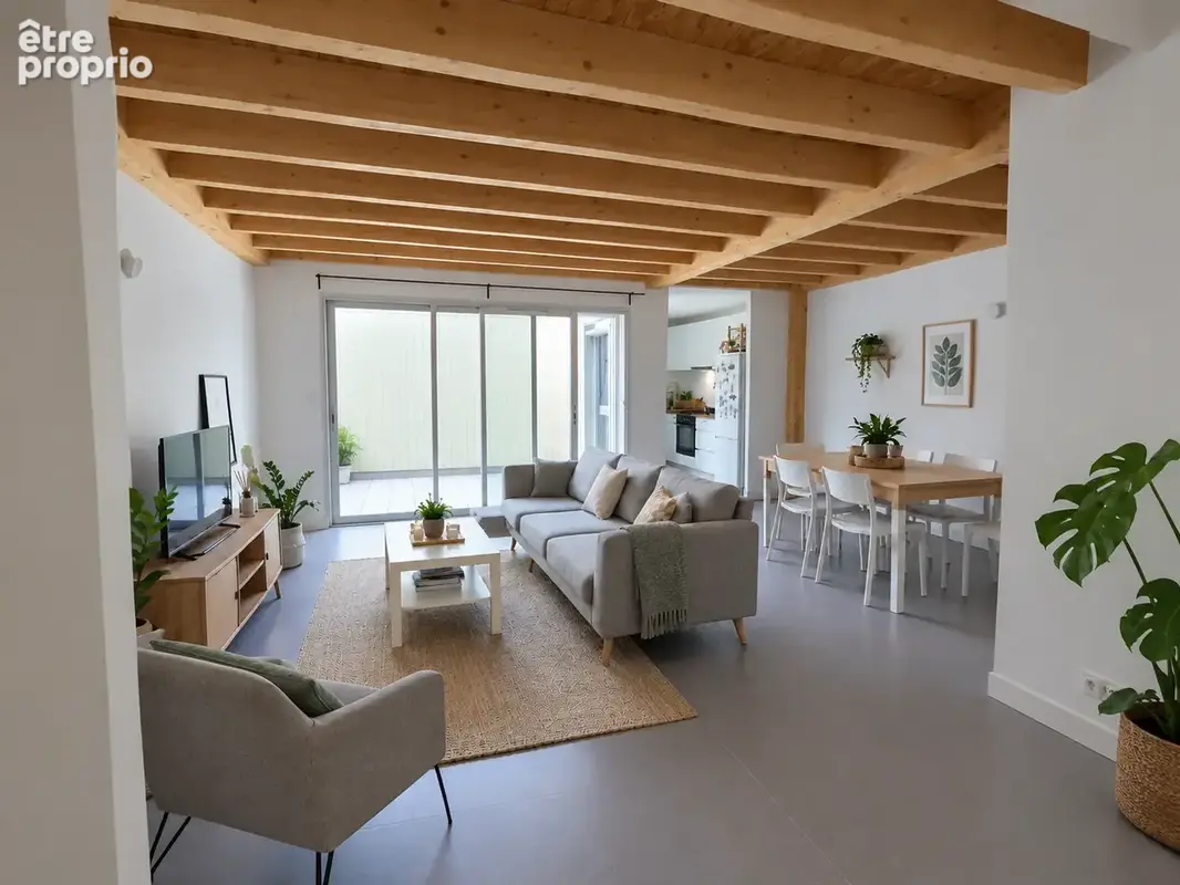 Appartement duplex - 77,44m2 - 2 chambres - Terrasse - photo 2