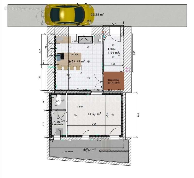 Maison à SPEZET