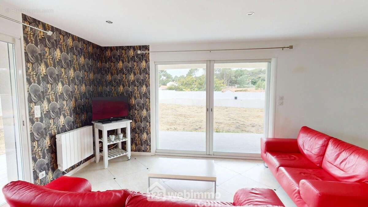 Salon Séjour Terrasse - Maison à LA TRANCHE-SUR-MER