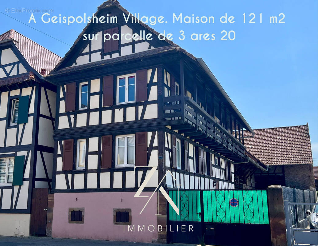 Maison à GEISPOLSHEIM