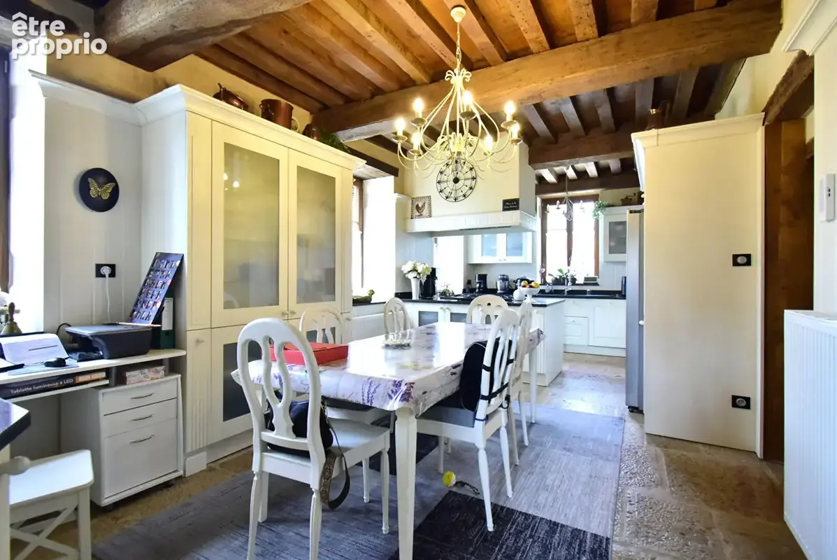 ST MARTIN EN BRESSE, Maison de maître avec 1ha37a de terrain - photo 7