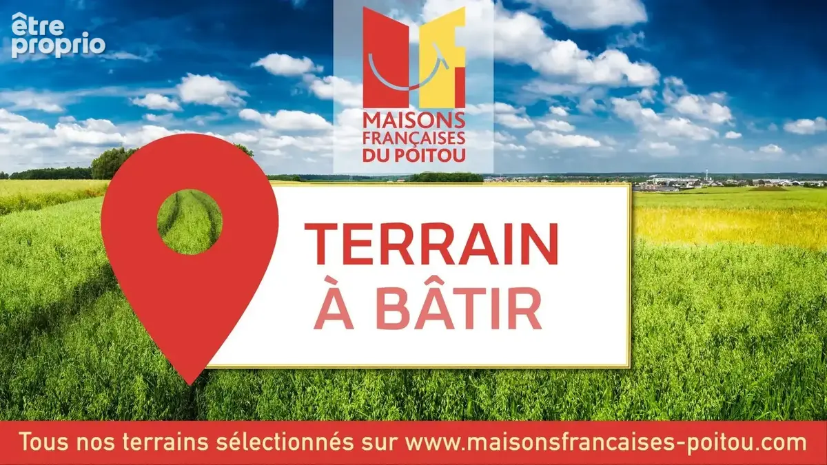 Photo Terrain à Chef-Boutonne au prix de 22 000€