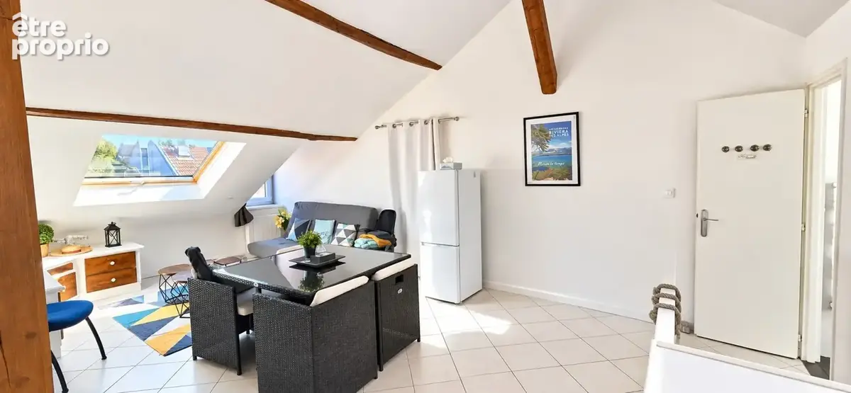 Appartement à vendre 3 pièces aix les bains (73)  -centre-ville – appartement 2 chambres – dernier étage – cave - photo 3