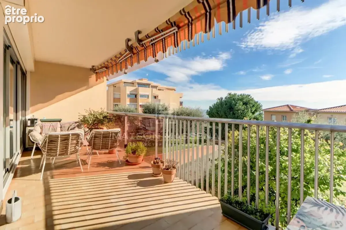 Nice – fabron  superbe 3 pièces avec terrasse, garage et cave - photo 1