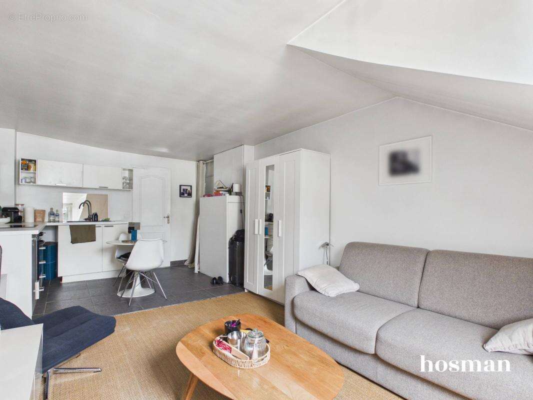 Studio 26 m² - Dernier étage traversant - Rue Saint-Jean, Paris - photo 2