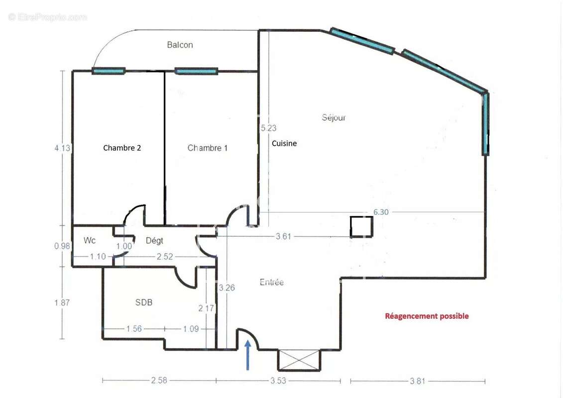 Appartement 2 pièces 73 m² à vendre à Nice (06000) - photo 12