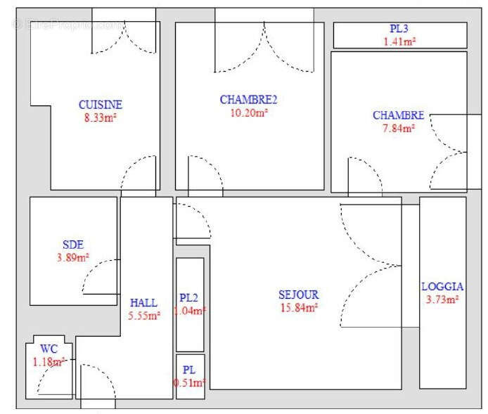Appartement à MARSEILLE-13E