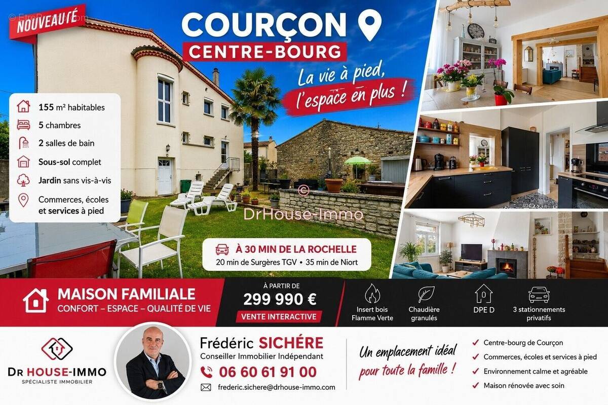Maison à COURCON