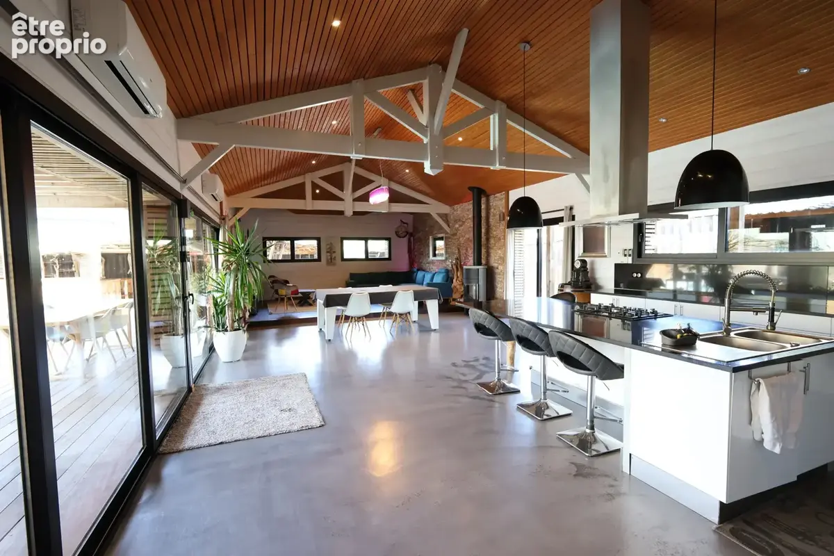 Maison à vendre 5 pièces principales  + hangar commercial - lacanau-ville - photo 3