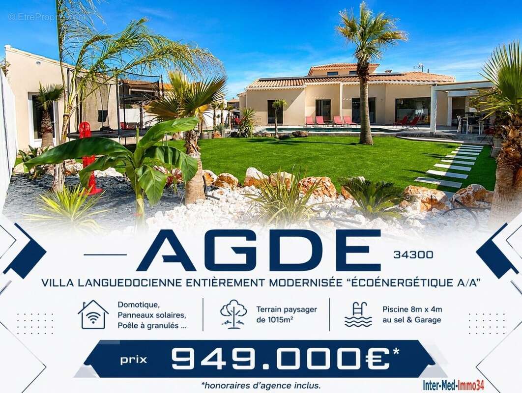 Maison à AGDE