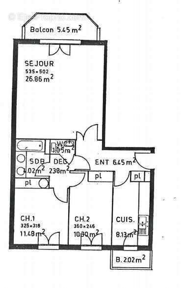 Appartement à LE PECQ