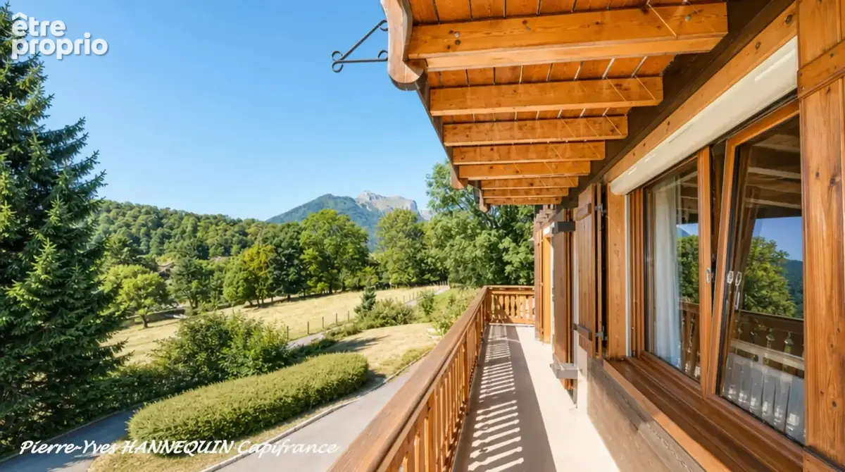 Chalet avec vue panoramique, piscine chauffée et T2 indépendant - photo 2