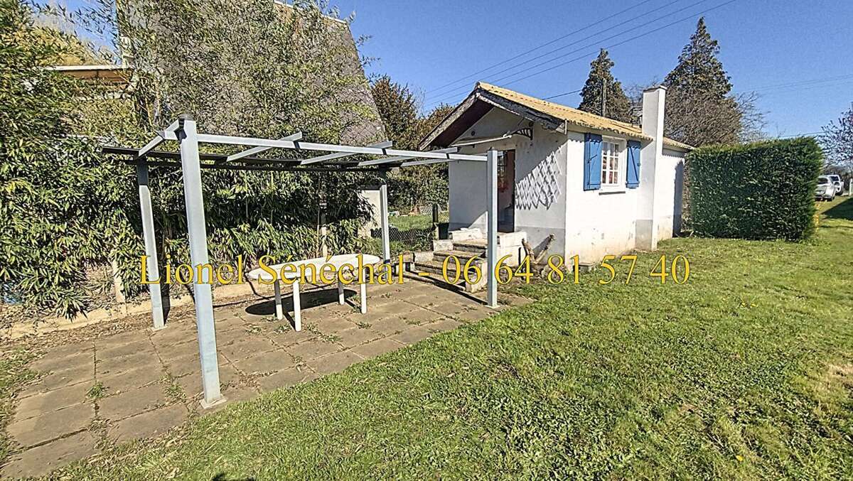 Terrain de loisirs de plus de 500 m2 + un chalet de loisirs en dur de 18 m2  avec un accès direct à la rivière - photo 2