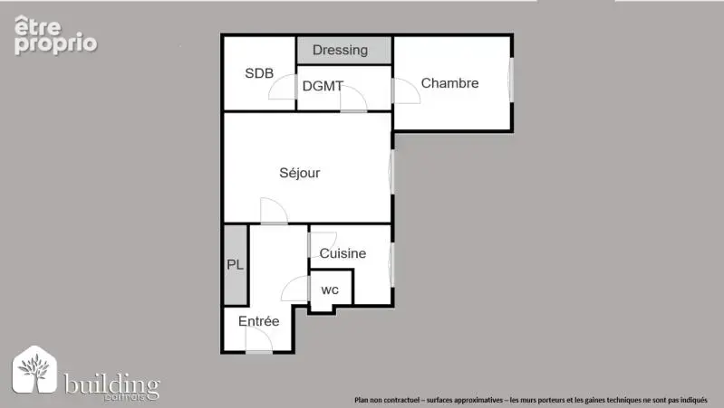 Jean-Zay Levallois-Perret - Appartement 2 pièces 49 m² - photo 3