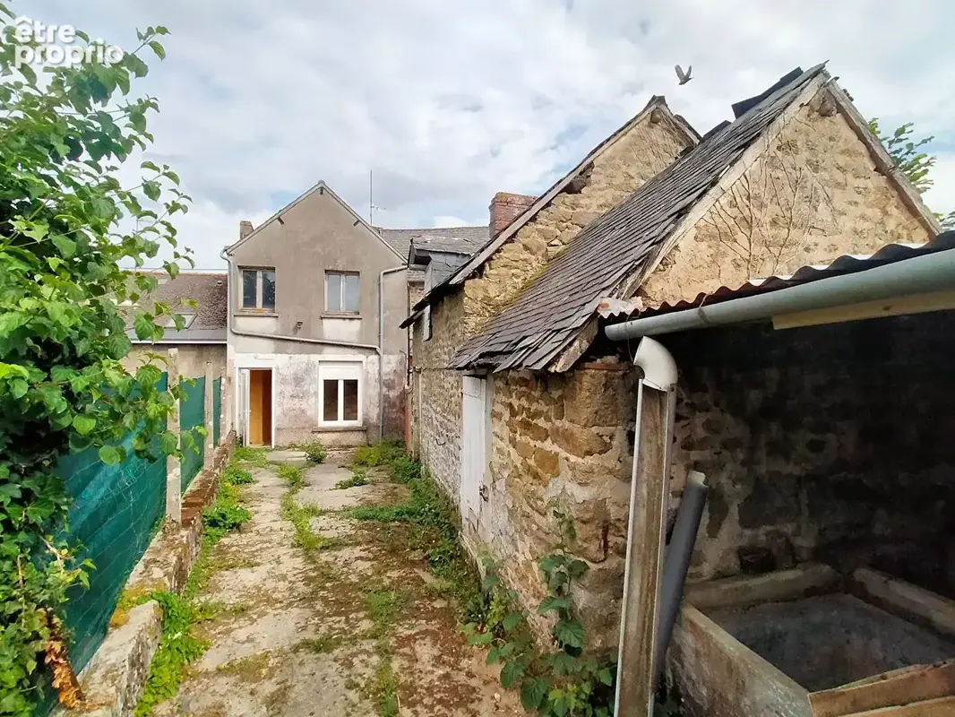 maison à vendre Villaines la Juhel arrière