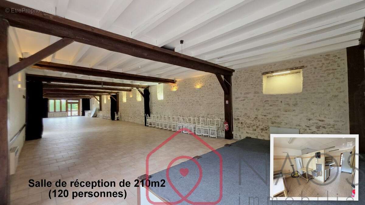Orléans périphérie ensemble immobilier 2 habitations 2 salles de réception - photo 6