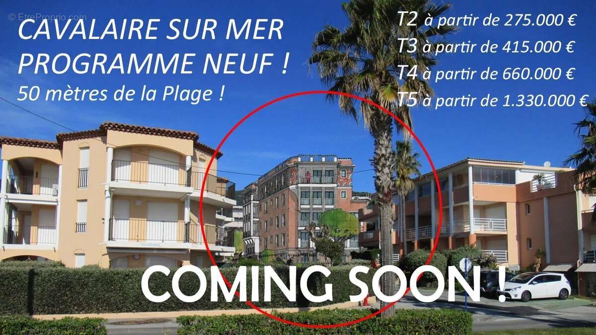 Appartement à CAVALAIRE-SUR-MER