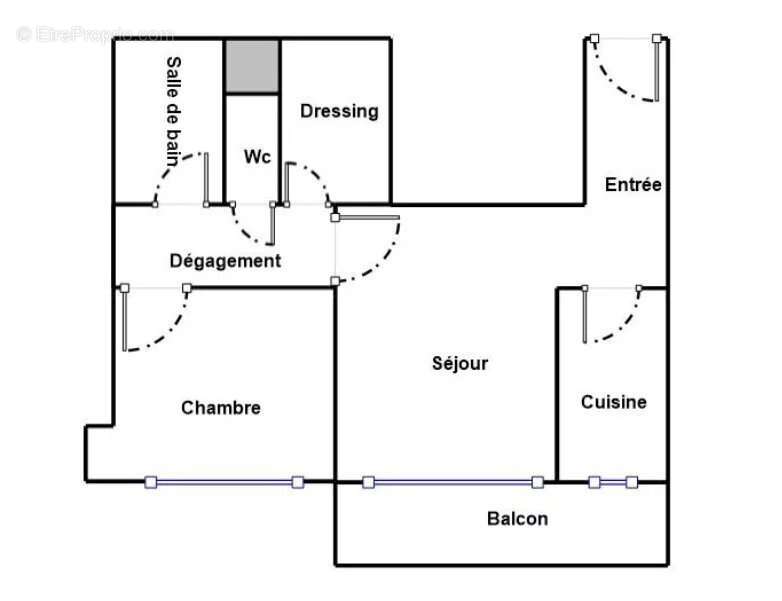 Appartement à PARIS-15E