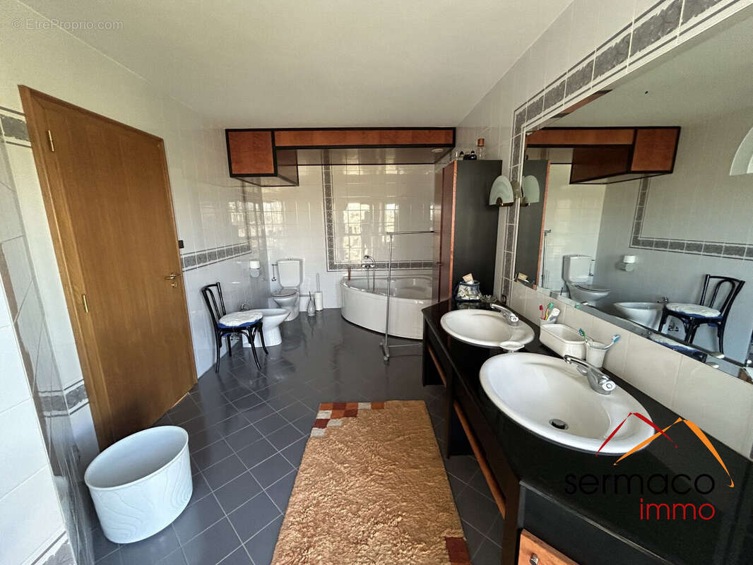 Salle de bains principale - Maison à SARREGUEMINES