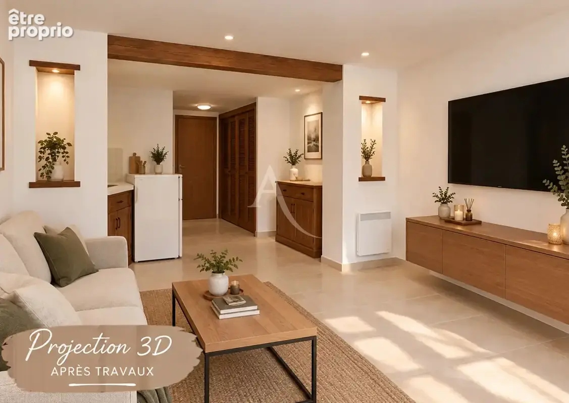 Appartement studio 20m² rez de jardin à Angervilliers - photo 1