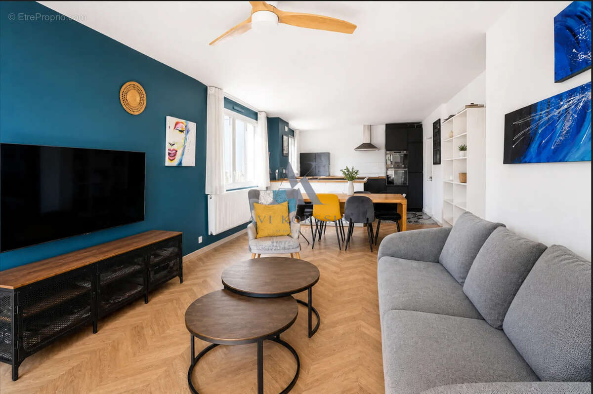 Saint-Genis-Laval   Appartement T3 73 m2 rénové avec balcon et parking - photo 15