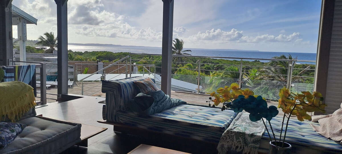 Villa vue mer avec piscine à débordement   Le Moule - photo 4