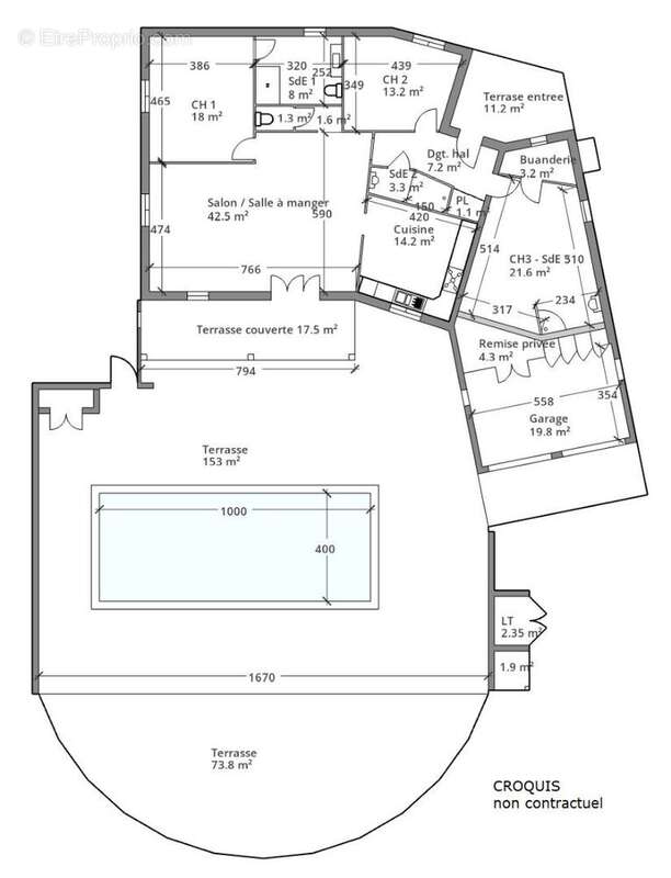 Maison à CASTELNAU-D&#039;AUDE