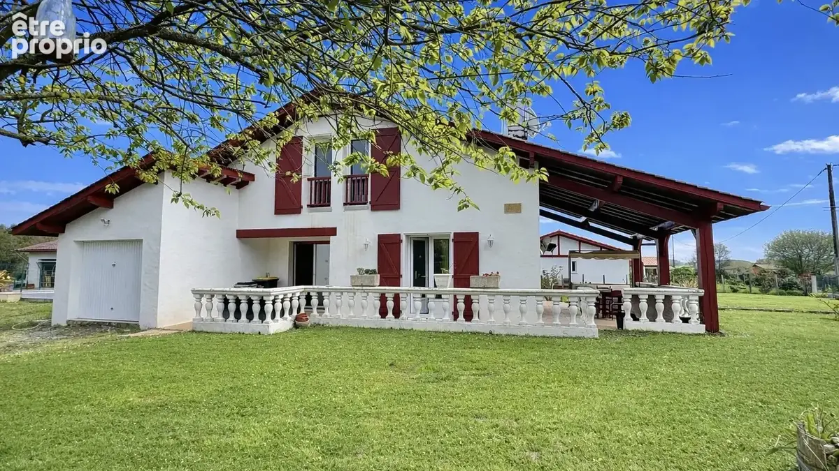 Maison basque à vendre à Jatxou proche Larressore  6 pièces, terrain de 850 m² piscinable - photo 2