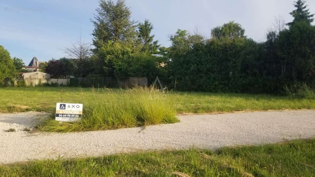 Terrain à BARBEZIEUX-SAINT-HILAIRE
