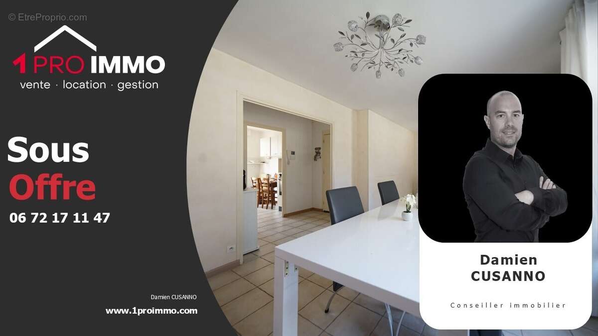 sous offre - Appartement à SAINT-EGREVE