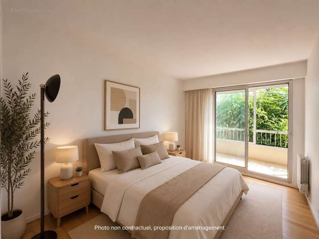 Duplex T3 72 m² Vue panoramique exceptionnelle sur Nice  Saint-Pierre-de-Féric - photo 9