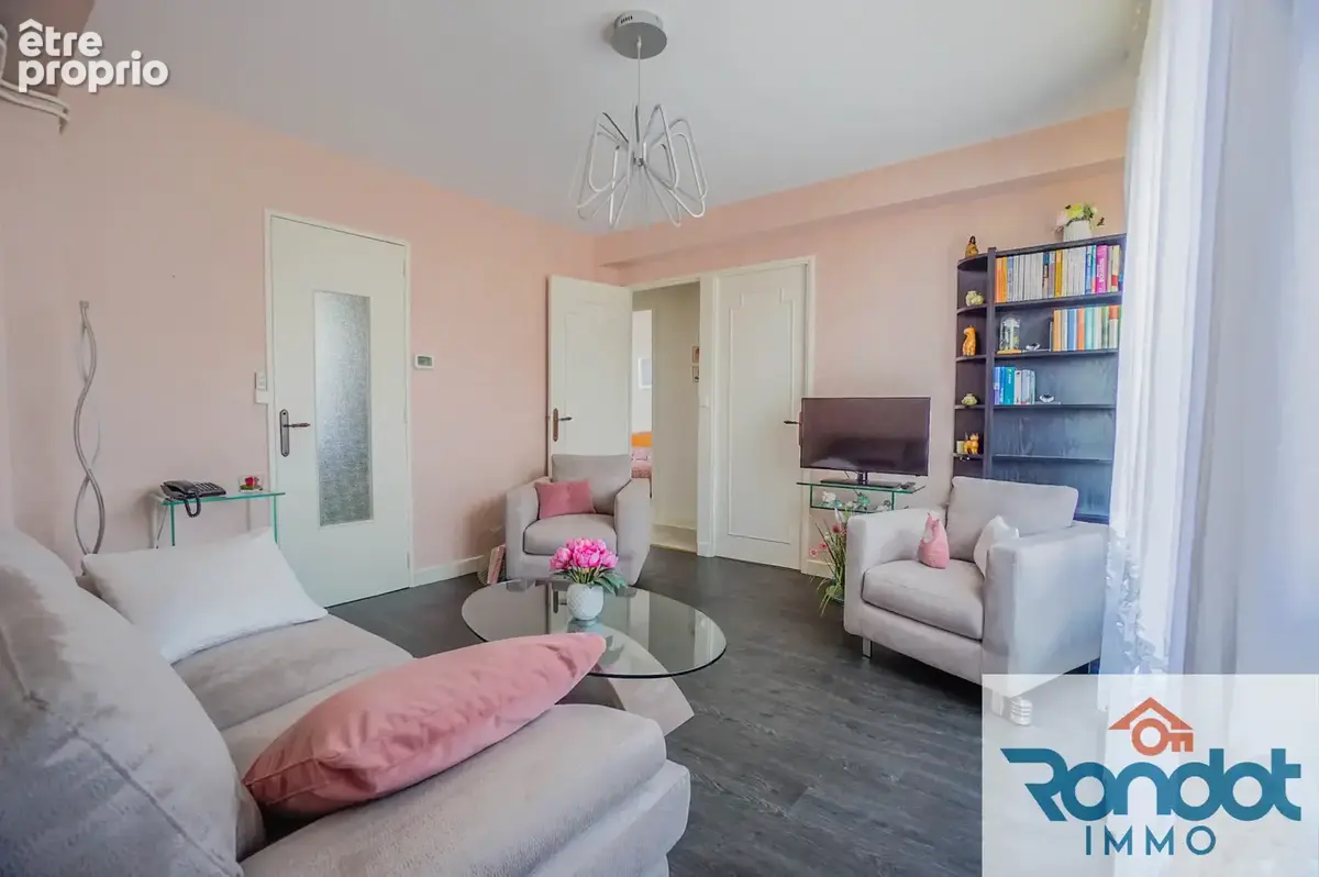 Appartement 3 pieces/2 chambres/60 m2/balcon - photo 3