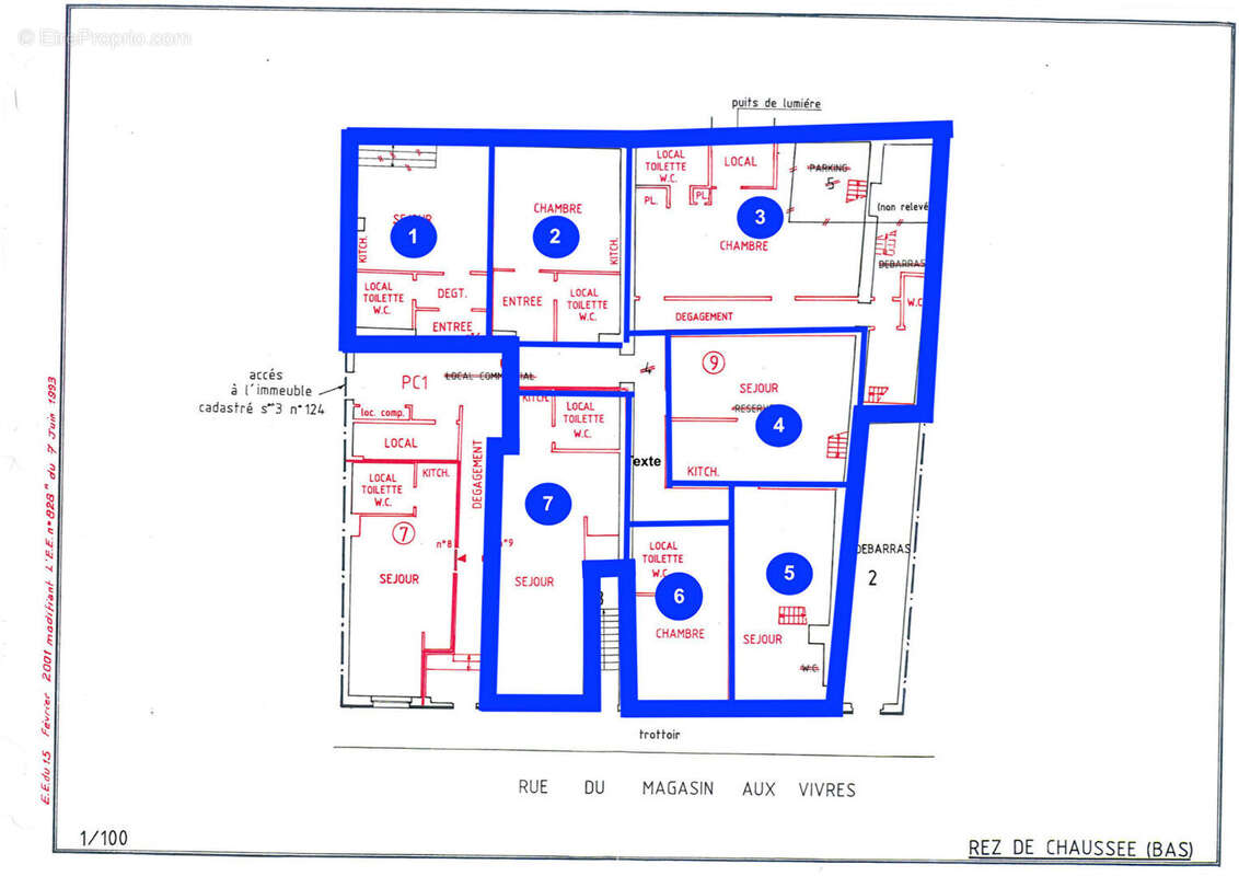 Appartement à METZ