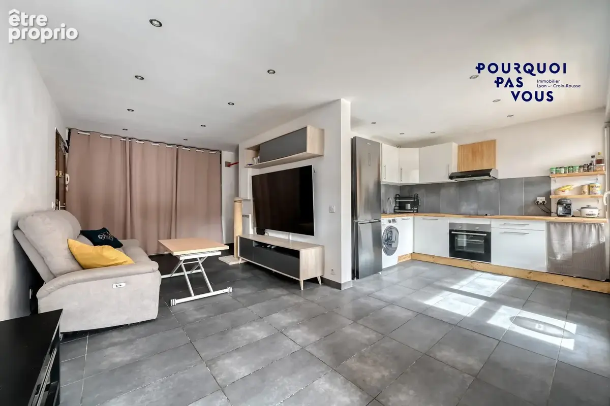 Appartement 2 pièces 50 m² à vendre à Villeurbanne (69100) - photo 1