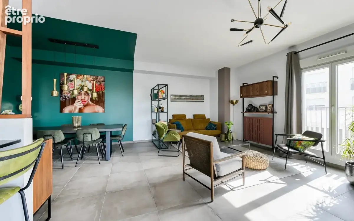 Lyon 8 - 74m² - 1 chambre – Terrasse – Vue Panoramique – Garage inclus - photo 7