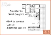 Appartement à SAINT-GREGOIRE