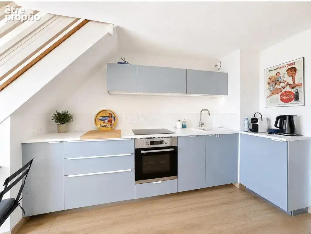 Exclusivité *** palavas-les-flots – rive droite – t2 bis en duplex rénové – terrasse – parking – à 50 m de la mer *** - photo 6