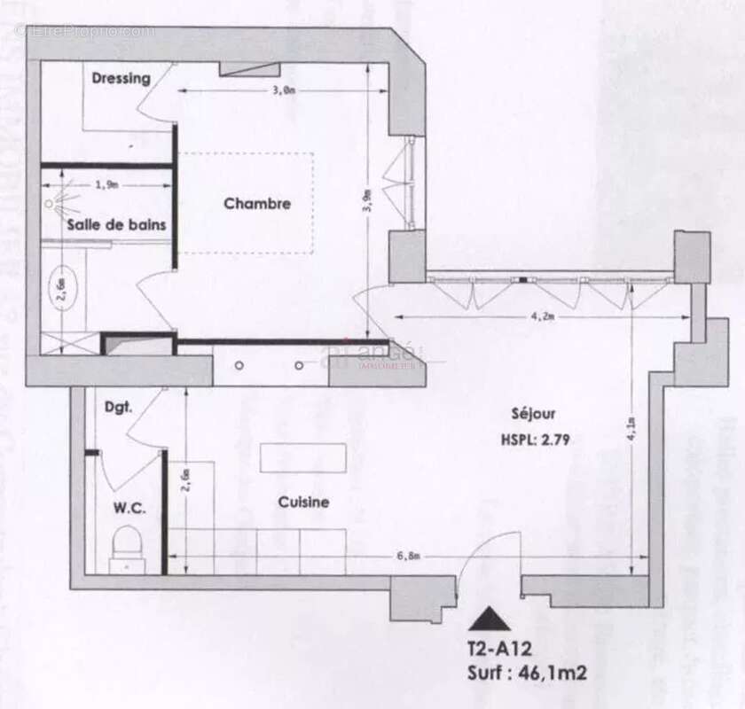 Appartement à LYON-2E
