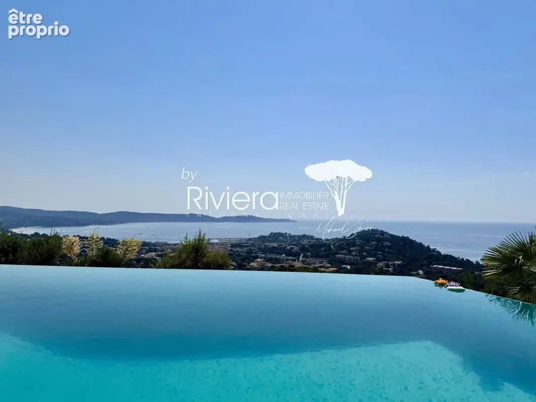 Vue mer exceptionnelle et piscine à débordement à cavalaire - photo 23