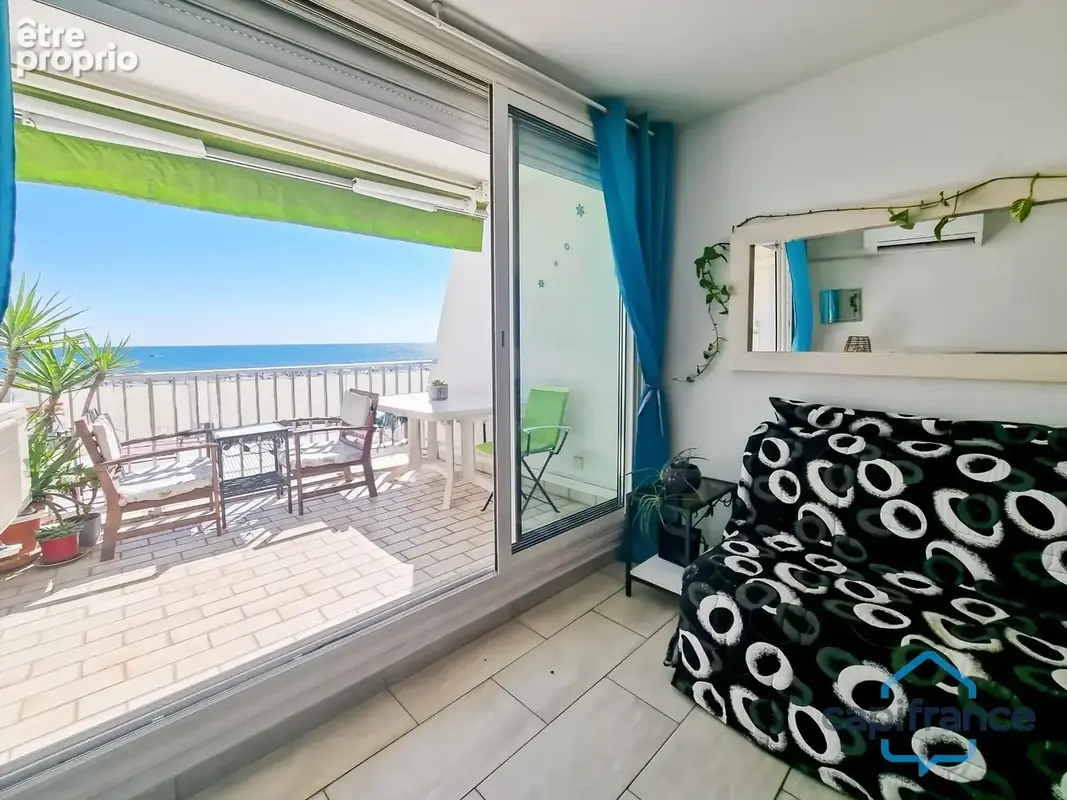 Appartement VUE MER en 1ère ligne, T2 rénové de 39m² + Terrasse 8m² - Dernier étage - La GRANDE-MOTTE (34) - photo 7
