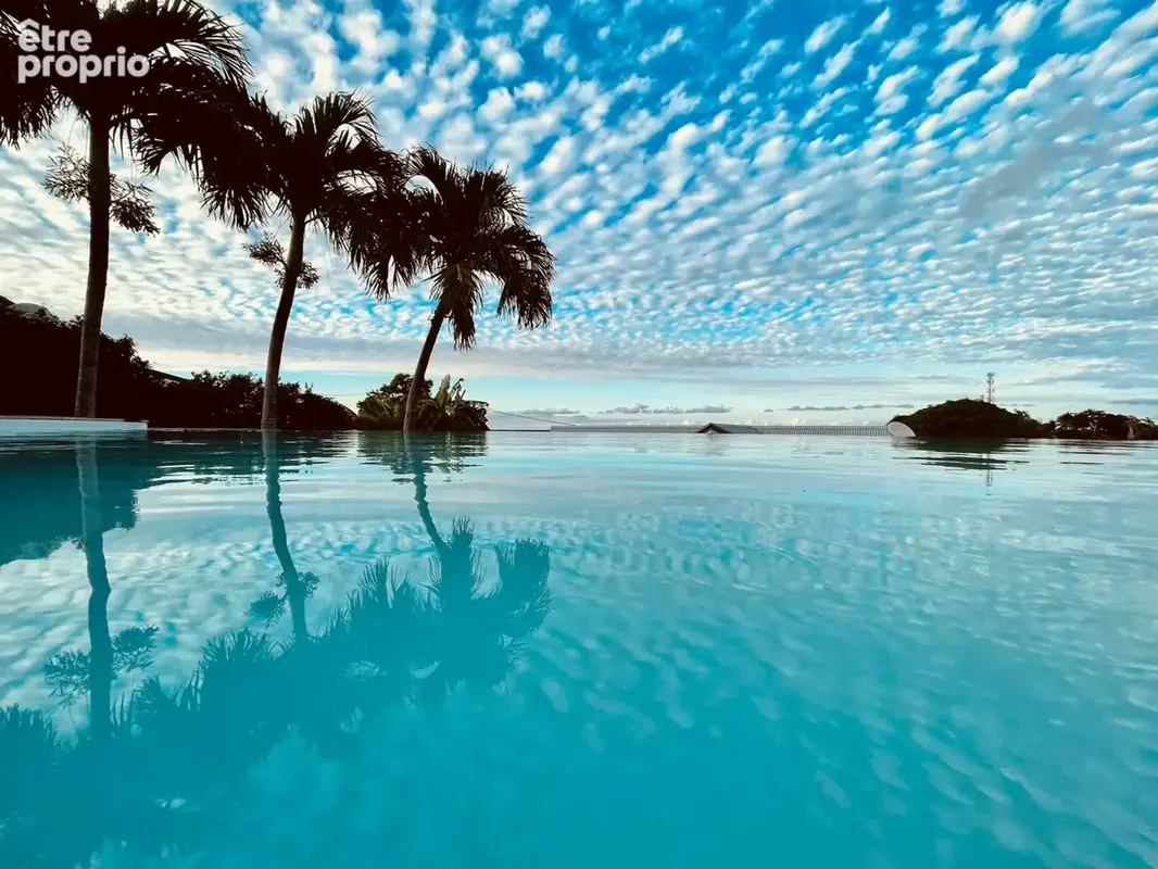 VUE MER Superbe villa de standing + T3 piscine à débordement sur 1000 m² à BAIE MAHAULT (971) - photo 16