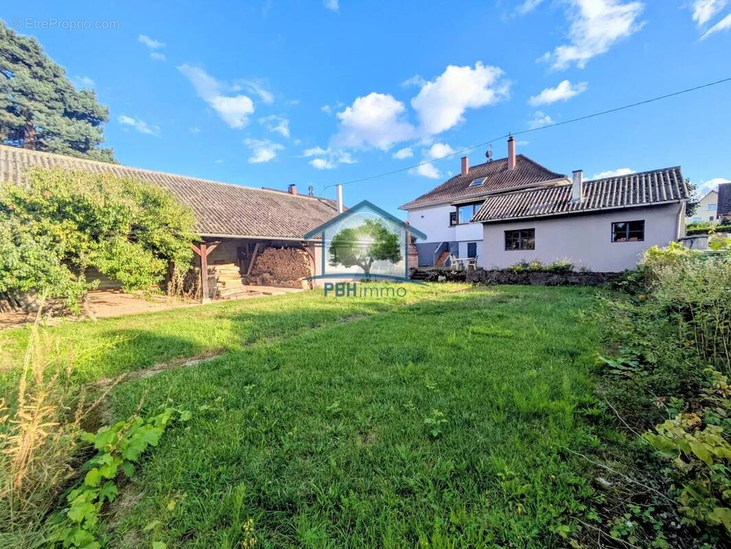 OBERMODERN (67) - Maison 130m² (165m² au sol) avec Cave, Dépendances (160m²) et Jardin sur 10.30 ares - photo 1